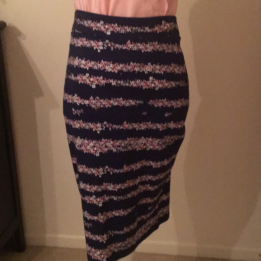 Pixley knee length pencil skirt